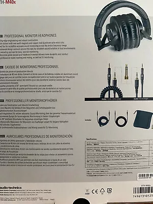 Kaufen Audio Technica ATH-M40X, Kopfhörer, Schwarz • 72€