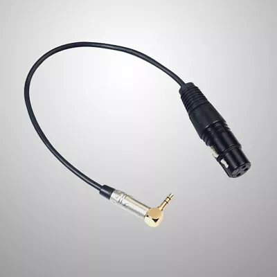 Kaufen 3,5-mm-Audiokabel Audio-symmetrisches Signalverbindungskabel 90-Grad-Winkelkabel • 7.78€