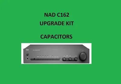 Kaufen Stereo-Vorverstärker NAD C162 Reparatur-KIT - Alle Kondensatoren • 79.73€