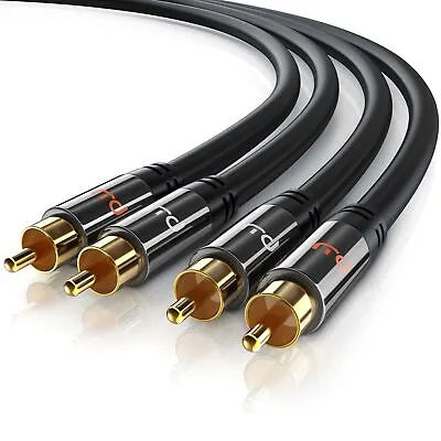Kaufen Primewire HQ Platinum 2xCinch Zu 2xCinch Premium Audiokabel RCA Stecker 1,5m NEU • 9.45€