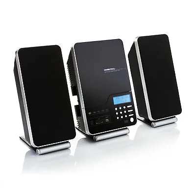 Kaufen Design Vertikal Anlage DAB+ Digitalradio Bluetooth Musikanlage 10 W Audio B-WARE • 88.90€