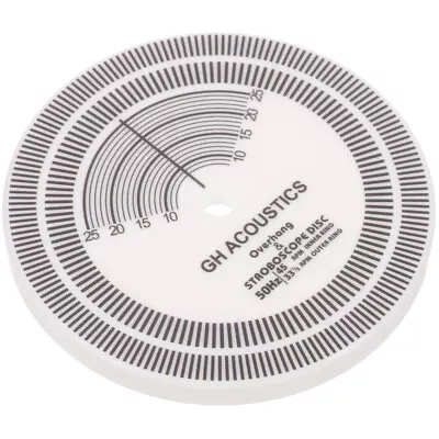 Kaufen  Vinyl-Strobe-Disc Zubehör Für Schallplatten Stroboskopscheibe Debuggen • 8.88€
