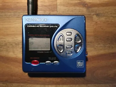 Kaufen Kenwood Portable MD Recorder DMC-J7R Minidisk Player • 109€