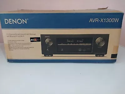 Kaufen Denon AVR-X1300W 7.2 AV-Receiver, Dolby Atmos, 145 W Pro Kanal, Bluetooth, 3D,4K • 285€