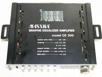Kaufen Massive Graphic Equalizer Amplifier  Model Oe 300 • 29€