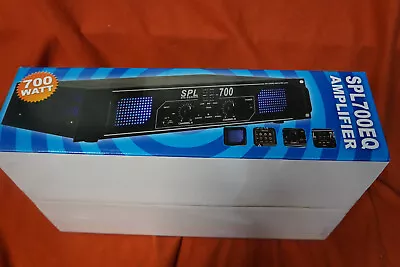 Kaufen SPL700EQ PA Verstärker Amplifier DJ Endstufe LED Equalizer 4-8 Ohm Stereo 700W • 119€