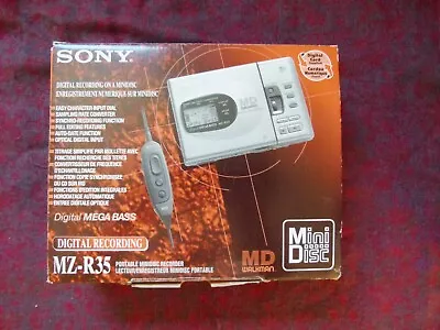 Kaufen Sony MZ-R35 MD Minidisk Recorder Walkman Mit Zubehör • 160€