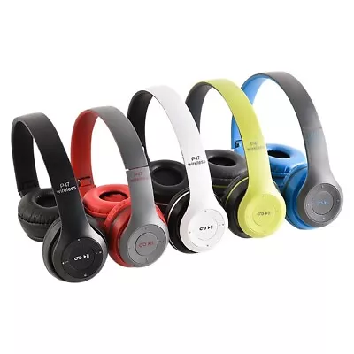 Kaufen Kabellose Bluetooth Kopfhörer Geräuschunterdrückung Stereo Ohrhörer über Ohr Headset • 13.88€