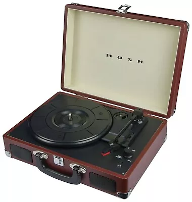Kaufen Bush Classic Retro Plattenspieler Vinyl Schallplattenspieler - Braun (A) + GARANTIE (NEU) • 46.50€