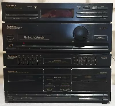 Kaufen Stereoanlage PIONEER Amplifier DC-Z73 Cassette Deck Tuner F-Z93 Equalizer • 29.95€