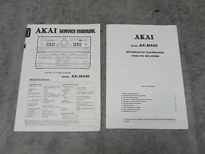 Kaufen Schaltplan Service Manual Für AKAI AX-M440 Midi System Stereoanlage • 1€