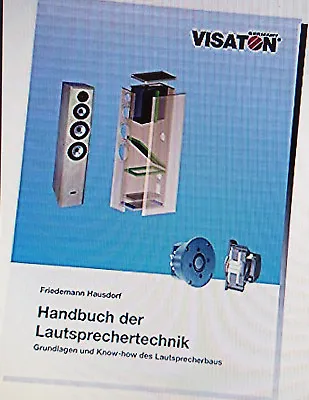 Kaufen Visaton Handbuch 95 Der Technik Buch Boxen Lautsprecher Selber Bauen 1St. • 16.06€