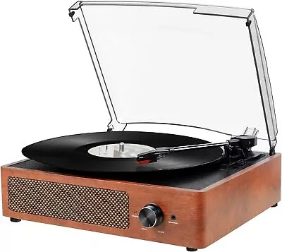 Kaufen Vinyl Plattenspieler Bluetooth Schallplattenspieler Plattenspieler Lautsprechern • 74.90€
