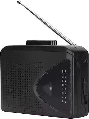 Kaufen Tragbarer Kassettenrekorder, FM AM Radio Walkman Tape Player Mit Eingebauten Lau • 68.99€