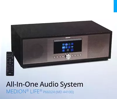 Kaufen Medion Audio System Internet DAB+ UKW Radio CD-Player Mit MP3 CD Wiedergabe • 109.95€