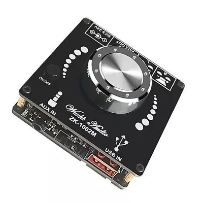 Kaufen ZK-1002M 2x100W Lautsprecher Digital HIFI Audio Endstufe Platine Stereo Amp • 14.52€