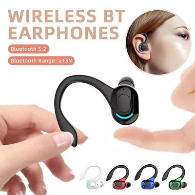 Kaufen Handy Kopfhörer Bluetooth 5.2 Stereo HiFi Sport Kabellos Ohrhörer Mit Mikrofon • 9.99€