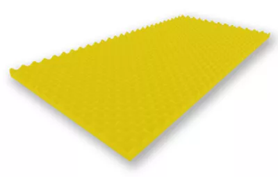 Kaufen Noppenschaumstoff Color Gelb Ca.100x200x2 Cm Akustikschaumstoff Schall Dämmung • 43.18€