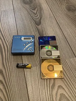 Kaufen Sony MZ-R500 Minidisc Minidisk/  Spieler / Recorder/ Walkman  + MD´s • 5.51€