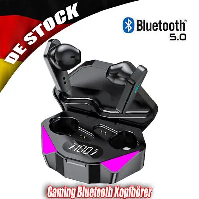 Kaufen Gaming Bluetooth Kopfhörer TWS X15 Wireless In-Ear-Kopfhörer Mit Ladebox DE • 12.99€