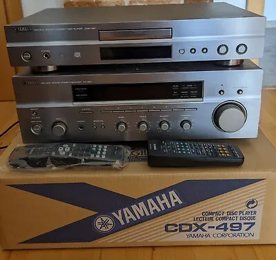 Kaufen Yamaha CDX-497 CD-Player + RX-497 Stereo Receiver • 349€
