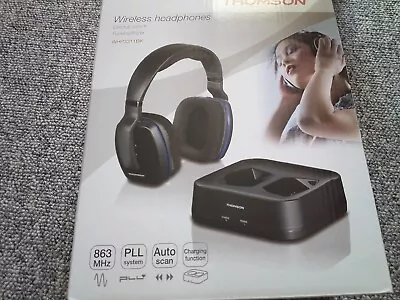 Kaufen Thomson WHP3311BK Funk Over-Ear Kopfhörer - Schwarz (00131959) • 20€