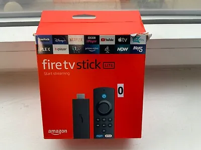 Kaufen Amazon Fire TV Stick Lite HD-Streaming-Gerät. Brandneu - Verschleiß Auf Der Box • 39.67€