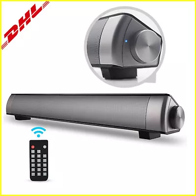 Kaufen Mini Soundbar Bluetooth Subwoofer Surround TV PC Heimkino Lautsprecher Kabellos • 25.99€