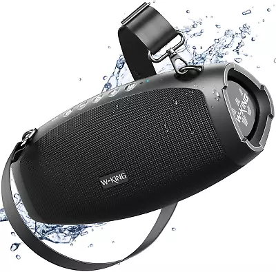 Kaufen W-KING X10 Bluetooth Lautsprecher  Super-Bass 70W Musik-Box 15600mAh  Microfon ✅ • 139€