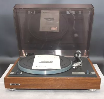 Kaufen Kenwood Trio KD-1033B Plattenspieler Hi-Fi Stereo Schallplatte Player Deck HiFi Audiophil  • 146.45€
