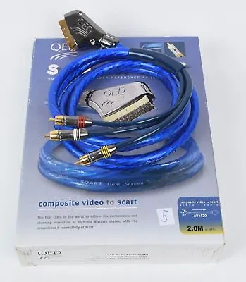 Kaufen QED AV1520-NEU Video/Audio-Stereo (Cinch) Auf Scart 2,0 M EAN 15377 • 57.51€