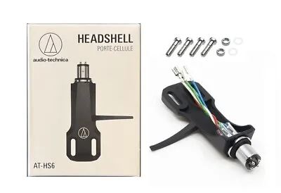 Kaufen Audio-Technica Headshell AT-HS6BK Tonarmkopf Für Plattenspieler Mit Stecker Sme • 49.68€