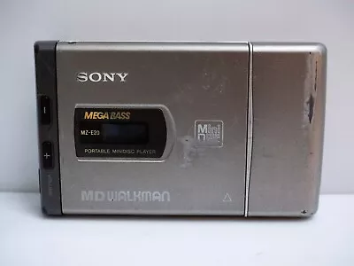 Kaufen Sony MZ-E20 Mini Disc Player Grau MD Walkman Mega Bass • 34.99€