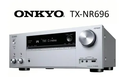 Kaufen Onkyo TX-NR696AV-Receiver - Top Zustand, 7.2 Kanäle, Dolby Atmos, DTS:X, 4K-Pas • 450€