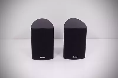 Kaufen MAGNAT Lautsprecher Boxen Needle Alu Sat Regallautsprecher Schwarz Stereo OVP • 100€
