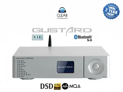 Kaufen Gustard X16 - Dsd Dac - Usb - Mqa - Bluetooth - Da Wandler - Silver - Top ! • 524.50€