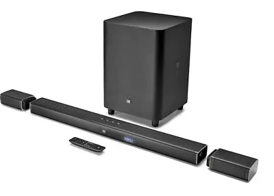 Kaufen JBL Bar 5.1 4K Ultra HD-Soundbar Mit Kabellosen Surround-Lautsprechern - Schwarz • 300€