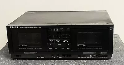 Kaufen Philips FC772 Dual Logic Stereo Cassette Deck - Voll Funktionsfähig  • 35€