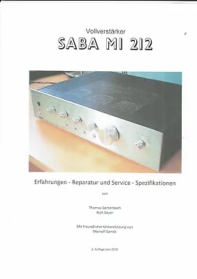 Kaufen Saba  Ratgeber Reparaturanleitung  Erfahrungen Service Für MI 212 • 14.30€