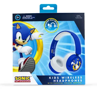 Kaufen OTL Technologies Kinder Bluetooth Drahtlose Kopfhörer - SEGA'Ss Sonic The Hedgehog • 28.89€
