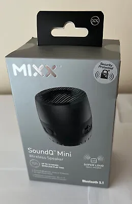Kaufen MIXX Sound Q Mini Kabelloser Lautsprecher Super Laut Bluetooth 5,1-10 Stunden - Schnellladung • 26.96€
