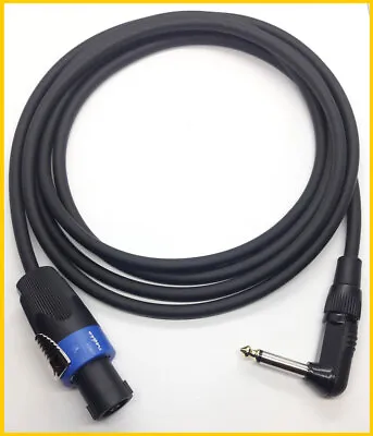 Kaufen Adapter Kabel Winkel-Klinke Auf Speaker/Speakon Stecker ‍ Vers. Längen U. Farben • 11.95€