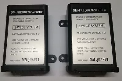 Kaufen 2x QM-Frequenzweiche 3-WEGE-SYSTEM Impedanz 4OhM • 40€