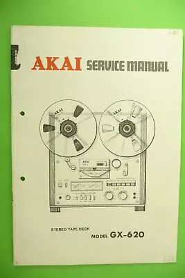 Kaufen Service Manual-Anleitung Für Akai GX-620,ORIGINAL !!!  • 40€