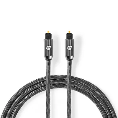 Kaufen 1m Highend Digital Toslink Audio Flexibles Kabel Geflecht Zb Für PS4 PS5 TV • 17.90€