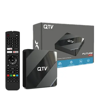 Kaufen QTV Android 10 Set-Top-Box 2GB IPTV TV BOX 8GB Future TV Streaming Wifi Media • 29.90€