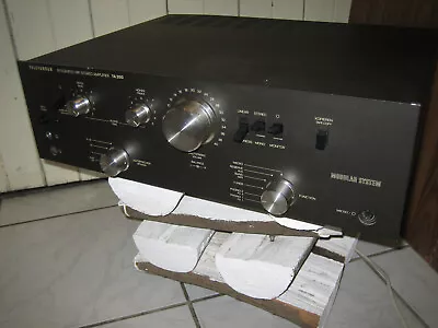Kaufen Telefunken TA 350 Vintage HiFi Verstärker Amplifier Schwarz Vgl. Zustand • 79.90€