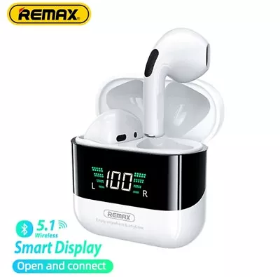 Kaufen REMAX Kopfhörer Bluetooth 5.1 In-Ear Ohrhörer Headset Touch Control Mit Ladebox • 27.89€