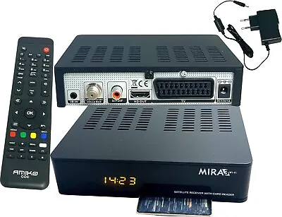 Kaufen Amiko MIRA3 HD Sat Receiver Mit Aufnahmefunktion Kartenslot Timeshift,HDMI, USB • 59.90€