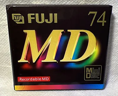 Kaufen Mini-Disc Rohling, 1x MD, FUJI, MD S 74 E, Recordable MD 74 Min. NEU & OVP • 6.49€